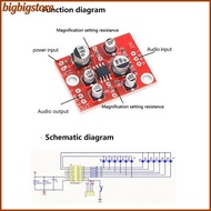 Big 1Pc AD828 Stereo Preamp Power Amplifier Board DC 5V-15V 12V Preamplifier Module For DIY Audio Mo