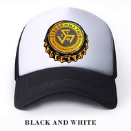 TEAM ITIK CLO TAU GAMMA PHI All Black TRISKELION Fraternity Cap for BOTTLE CAPS Design Polyester