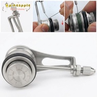 PINEAMY Fishing Knot Tying Tool, Aluminum 7.5*3.1cm Fishing Knotting Tool, Portable FG GT RP 2 Color