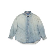 Acne Studios Denim Button Up Shirt Light Blue Unused