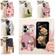 Casing For Redmi Note 13 Pro Plus Cover Fashion Cartoon Cute Funny Painted Silicone Phone Case 23090