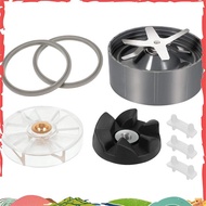 8 Pieces Blender Replacement Parts for  600W 900W Blender with Ice Blade/Rubber Sealing Gasket/Shock