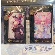 Official Authentic Cyrene/Evernight square acrylic keychain Honkai Star rail Mihoyo