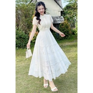 Ha Thanh Boutique Lace V611 travel dress, date dress, work dress