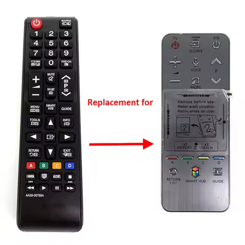New AA59-00786A Remote control replacement AA59-00761A use for Samsung smart tv UA55F8000J UA46F6400