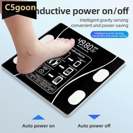 C5GOON Smart Body Fat Scale Bluetooth Health Monitoring Scale High Precision Fitness Tracking For Fi