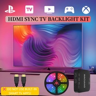 LED HDMI Sync TV Backlight with Dynamic Ambiance Lighting | Works with HDMI Device|