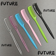 HL-FUTU 5pcs Plastic Comb, Cute Transparent Eyelash Eyebrow Comb,  9cm/10.3cm/7.5cm Dollhouse Decora