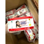ComBo 5 Packs - Teen Wet Wipes 20 Convenient Small Sheets