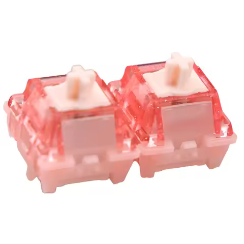 UR Pink Ice Magnetic Ultra Switch Magnetic keyboard Switches 35g 3.5mm 700Gs Lubricated Free Setting