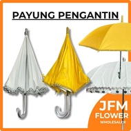 1PCS Lace Dekorasi Payung Pengantin/Wedding Umbrella/Lace Decorated Payung Pengantin