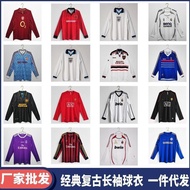 arsenal arsenal 24/25 Long Sleeve Retro Jersey Huangma Arsenal AC Uwen Red Devil Chelsea Japan Engla