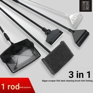 Fish Tank Stainless Steel Algae Scraper Aluminum Alloy Algae Scraper Aquarium Cleaning Tool Algae Sc