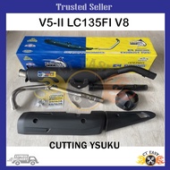 CT EASY Exhaust Racing Espada RFS150I sym185 vf3i Y15zr LC135 V1-V7 RFS150 LC135FI V8 28mm 30mm 32mm