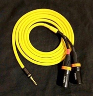 日本/Canare L-4E6S 4.4mm Balanced Male to Dual 2x 3pin XLR Balanced Audio Cable(2m)
日本/4.4mm 轉XLR Bala