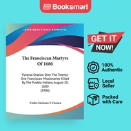 The Franciscan Martyrs Of 1680 | Ysidro Sarinana y Cuenca | Paperback | English Edition  | 978054868