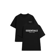 ESSENTIALS t-shirt printed with high quality rubber 2-way thick cotton 270gsm cool hot trend #XJ37