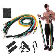 Fitmate Home Gym 11 In 1 Pro Resistance Band Set Fitness Gym Pilates
