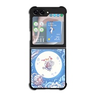 Hardcase Custom Softcase Samsung Galaxy Z Flip 3 4 5 Z Fold 3 4 5 5G Luffy Gear 5 AB3238 Case Cover