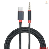 ado2my)Type-C Male to 3.5mm TRRS Male Audio Cable 3.12ft USB-C to 3.5mm Headset Car/Home Stereo Adap