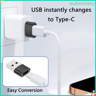 WU Type C to USB Adapter 3 1 Metal OTG Adapter for Fast Data Transfer Charging