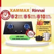 Rinnai RB92G Built in Schott Glass Gas Stove RB-92G / Kitchen Cooker Tempered Glass Hob / Home Stove