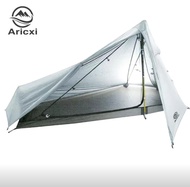 預購1星期 Aricxi 超輕 超細 單人 露營 帳篷 雙層 防雨 帳幕
灰色
