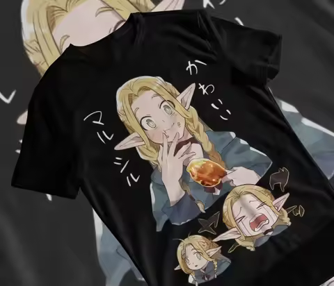 Dungeon Meshi Shirt, Marcille Manga, Delicious in Dungeon, Custom Shirt, Gift for friends, Funny Gif