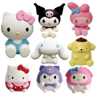 Sanrio Hello Kitty Jumbo Squishy Kawaii Kuromi Melody Cinnamoroll Squishies Slow Rising Stress Relief Squeeze Toys Cute Toys