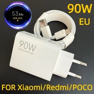 Suitable for Xiaomi 90W Charger mi 15/14/Poco F6 Data Cable Redmi K80 6A Type C Mobile Phone Fast Ch