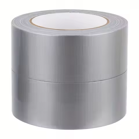 YITAPE 50mmx10M Heavy Duty Silver Duct Tape Waterproof Cloth Repair Tape for Auto Pipe Plumber Indus