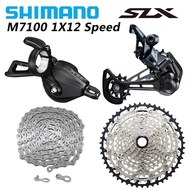 SHIMANO Deore SLX M7100 1X12S Groupset 12V Shift Lever Rear Derailleur for Mountain Bike Flywheel 10