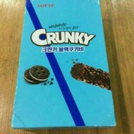 🍩韓國 LOTTE 樂天 Crunky 黑旋風巧克力 (12入/盒)🍩