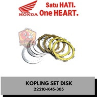 22210-K45-305 CLUTCH SET DISK CBR 150R K45R ORIGINAL | DISK SET CLUTCH 22210K45305