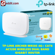 TP-LINK ARCHER MR505 4G+ CAT6 AC1200 WIRELESS DUAL BAND GIGABIT ROUTER