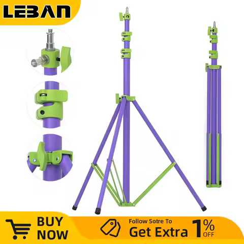 Ambitful GM280P Limited Edition 2.8m Light Stand Built-in Air Cushioned Thickened Metal Max Load 10k