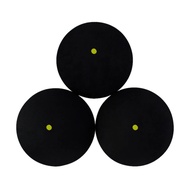 【Factory-direct】 1xprofessional Rubber Squash For Squash Racket Red Dot Blue Dot Fast Speed For Beginner Or Training Accessories 3.9cm