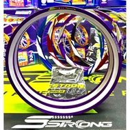 ล้อSstrong อาก้อนทรงAทูโทน ขอบ17 1.4 งานสวยแข็งแรง‼️ ทุกคู่แถมเสื้อ1ตัว‼️