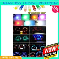 LED Meter Bulb T3 T5 T4.2 T4.7  B8.5D 1SMD 5050 air-cond bulb interior bulb Wedge Instrument Dashboa