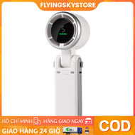 Quạt Cầm Tay Mini N607 Quạt Turbo Jet Quạt Mini Quạt phản lực cầm tay 5 cấp độ gió mạnh Pin 4000mah