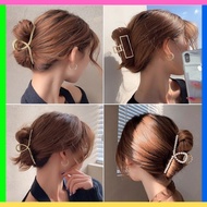 Korea Hair Clip Sempit Rambut Shark Clip Metal Clip Hair Accessories Pearl Hair Clip珍珠发夹金属发夹韩式发夹