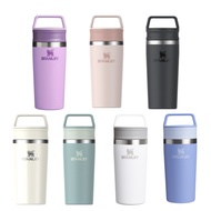 [Stanley] Cafe To Go Travel Mug Tumbler Black Pink | Coffee Tea Hot & Cold Insulated Cup Two-Way Lid