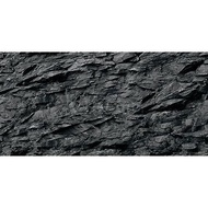 VIP. LINE 3D Effect Black Stone Texture Aquarium Background Poster Fish Tank Backdrop Decorations PV