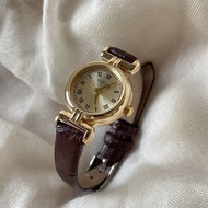 Ladies Watch Small Brown Watch Round Small Dial Small Exquisite Simple Belt Retro Exquisite Watch