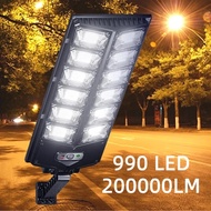 200000 Lumens Powerful Outdoor Solar Light LED Lighting For Garden