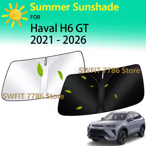 Front Sunshade For Haval H6 GT Accessories 2025 2026 - 2021 HEV PHEV H6S Windshield Window Heat Insu