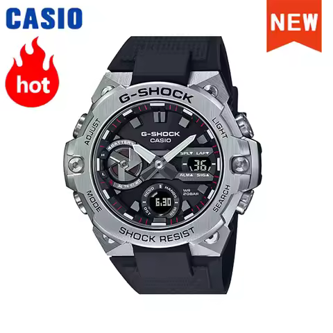 Casio GST-B400 Men's Watches Quartz Clock Casual Fashion G-SHOCK Multifunctional Shockproof Dual Dis