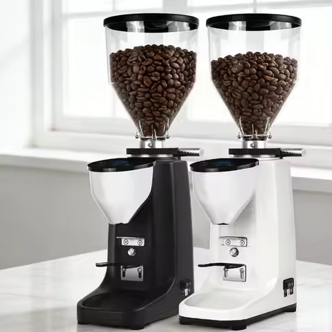 Hot Sale Coffee Grinder Machine Commercial Italian Coffee Grinder Black White Electric Coffee Grinde