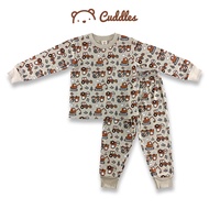 Cuddles Toddler Long Sleeves Pyjamas Suit PJW566