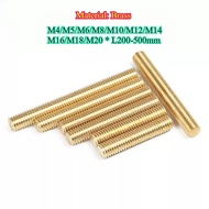 Copper column tooth bar, brass screw, fully threaded toothed belt screw, through screw, headless cop